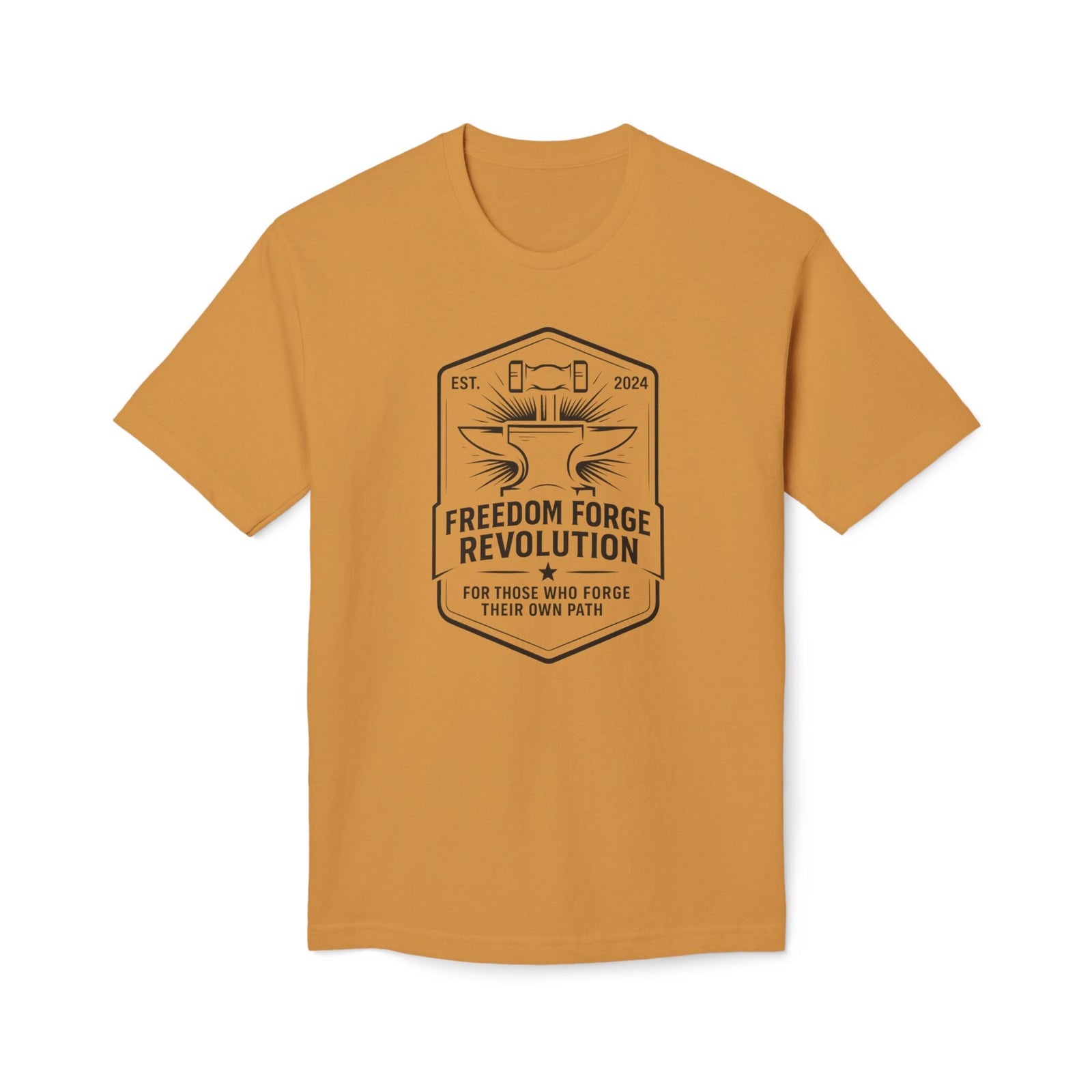 American Made Relaxed Fit Midweight T-shirt - T-Shirt/ Freedom Forge Revolution
