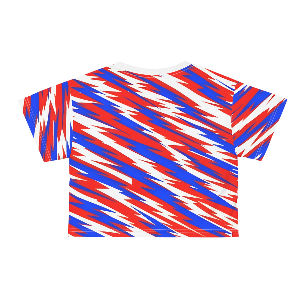 American Made FFR Crop Tee - Women's top/ Freedom Forge Revolution