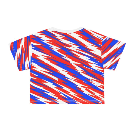 American Made FFR Crop Tee - Women's top/ Freedom Forge Revolution