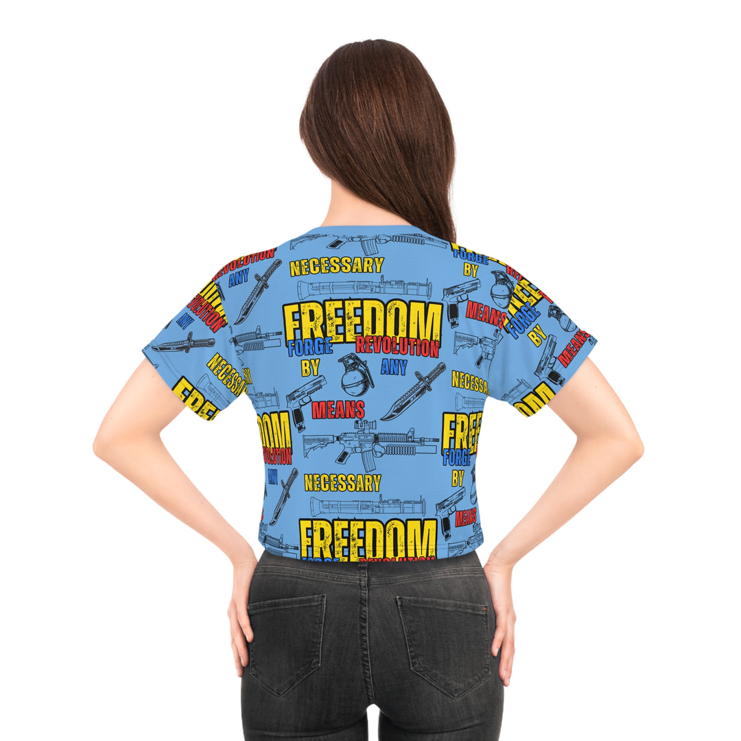 Crop Tee - By Any Means