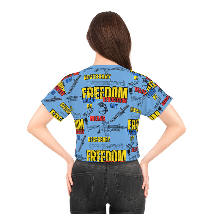 Crop Tee - By Any Means