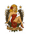 American Made Lady Luck Sticker - Swag/ Freedom Forge Revolution