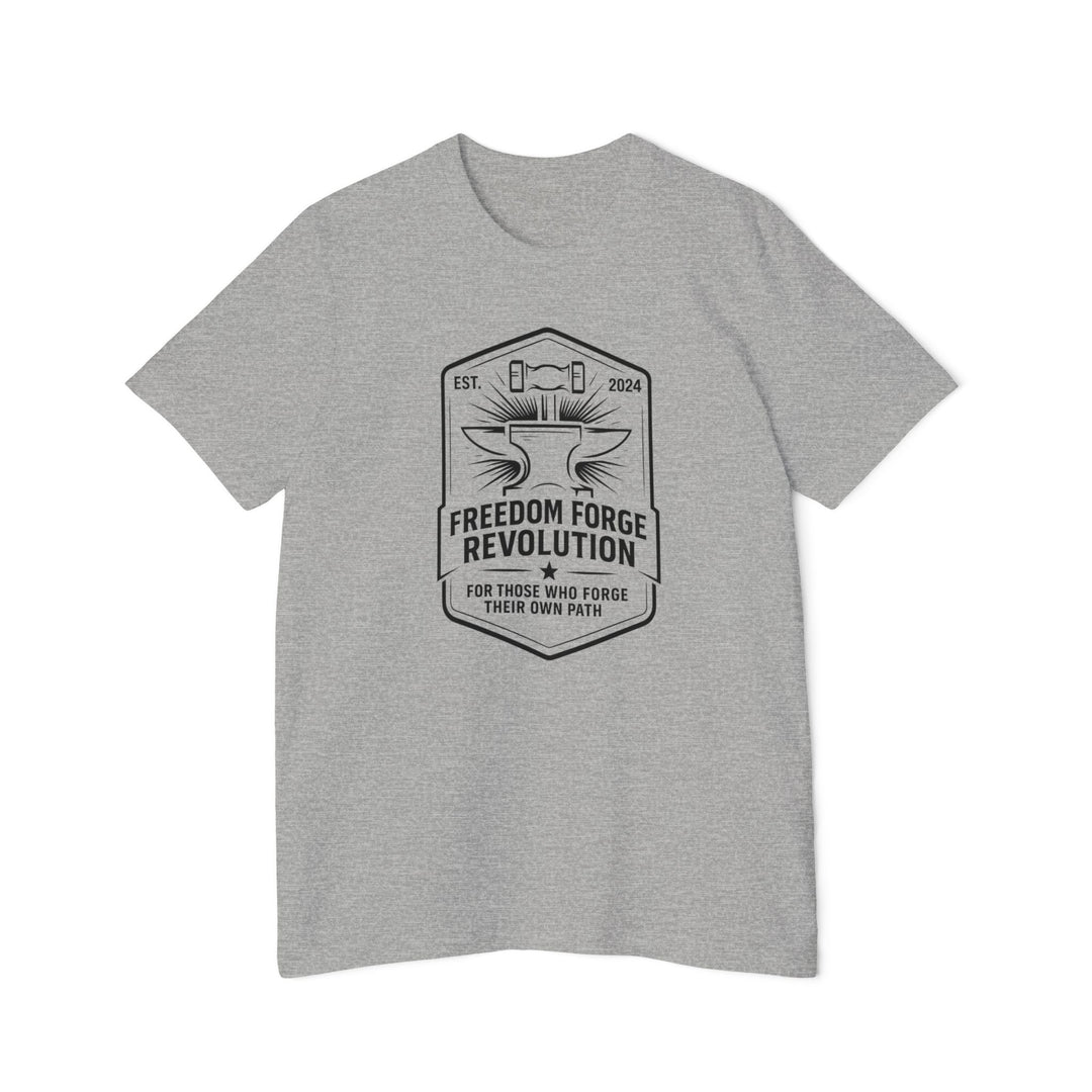 American Made Hammer and Anvil Variant - Unisex T-Shirt/ Freedom Forge Revolution