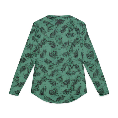American Made Tropic Skull Men's UV Protection Long Sleeve Shirt (AOP) - All Over Prints/ Freedom Forge Revolution