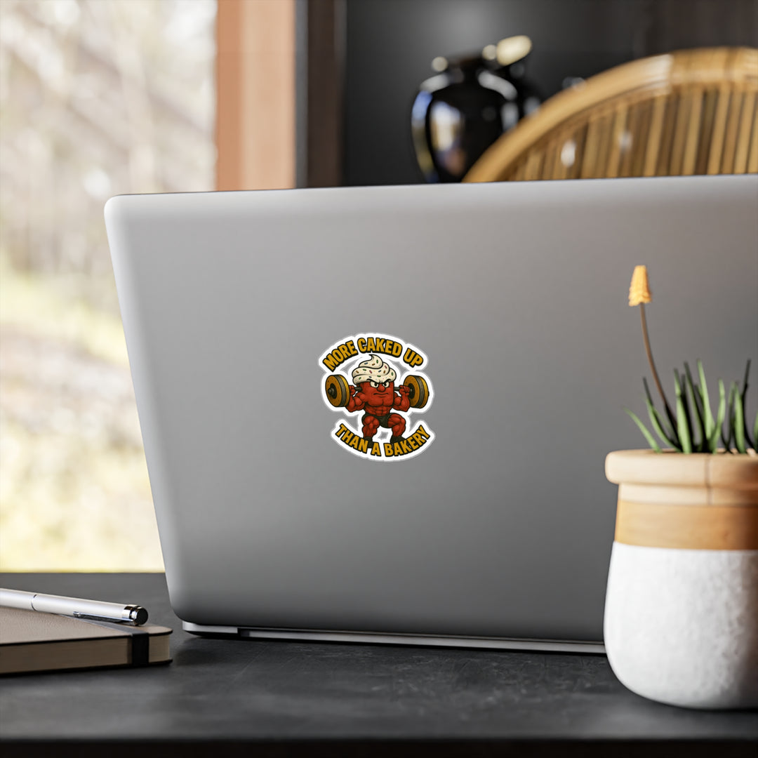 Caked Up Sticker