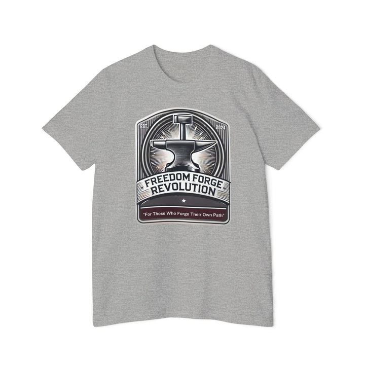 American Made Hammer And Anvil - Unisex T-Shirt/ Freedom Forge Revolution