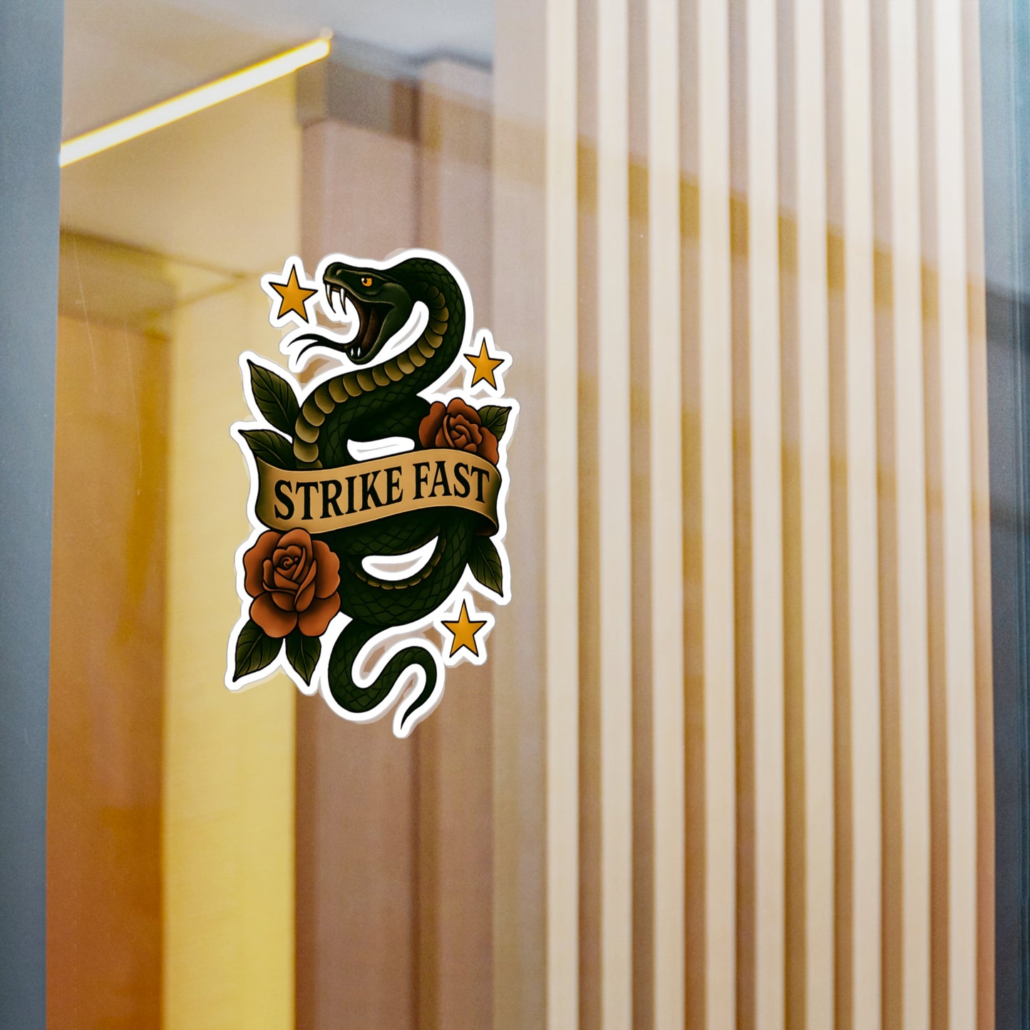 Strike Fast Sticker