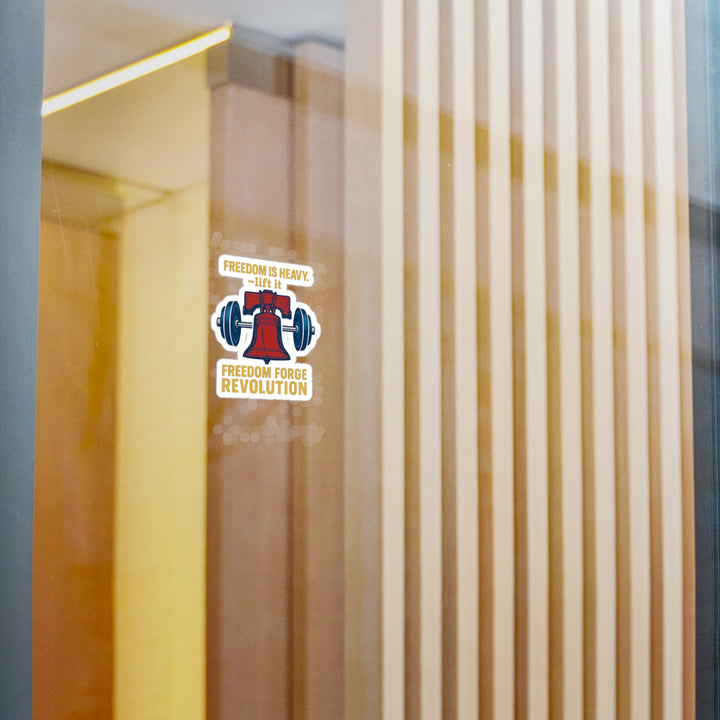 Freedom Is Heavy Sticker