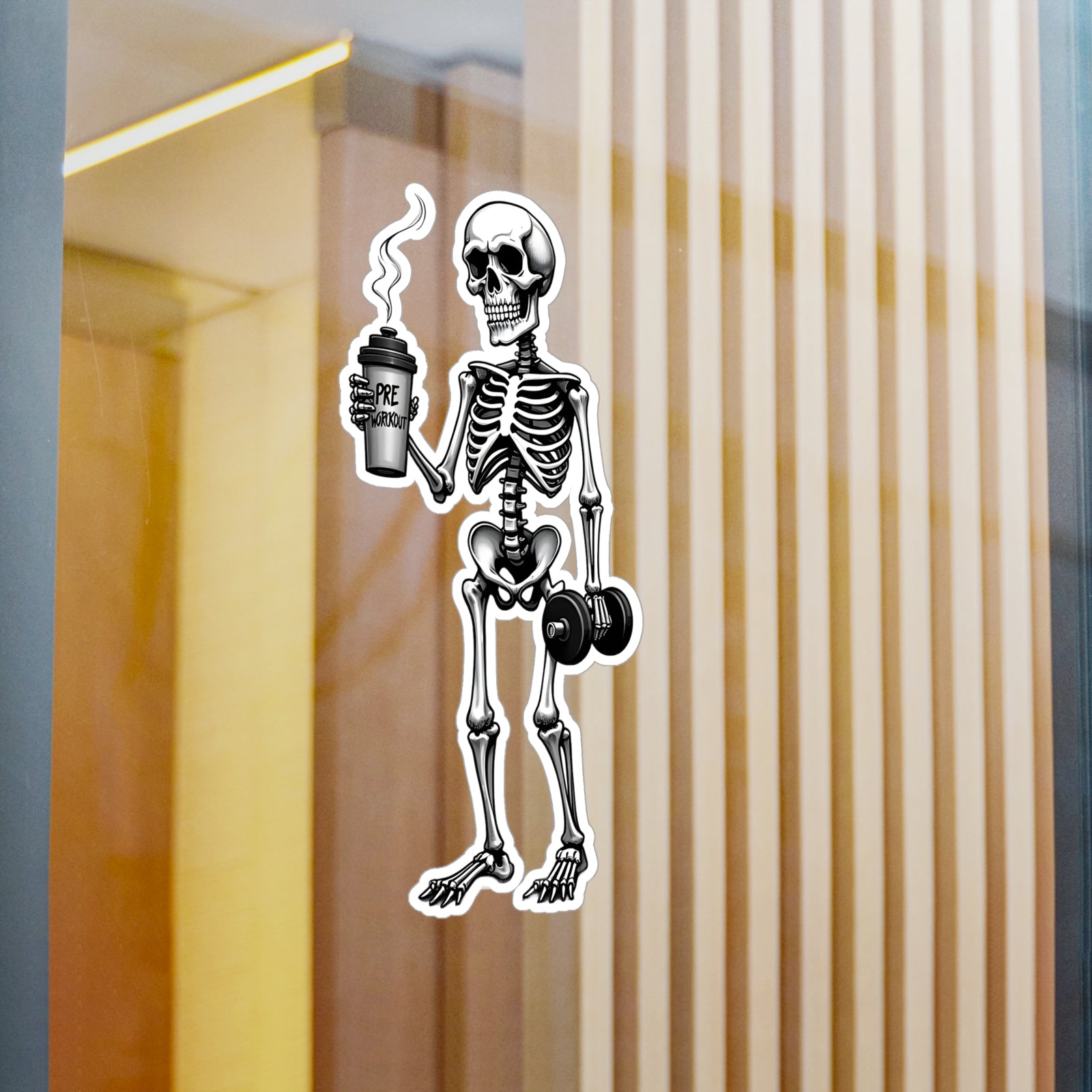 American Made Caffeine And Gainz Sticker - Swag/ Freedom Forge Revolution