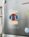 American Made Freedom Is Heavy Sticker - Swag/ Freedom Forge Revolution