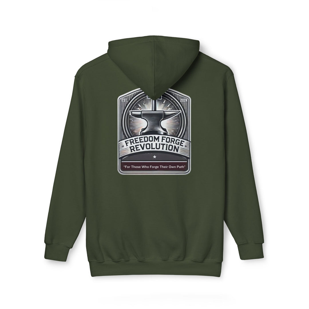 American Made Unisex Hooded Sweatshirt - Freedom Forge Revolution - Hoodies and Pullovers/ Freedom Forge Revolution