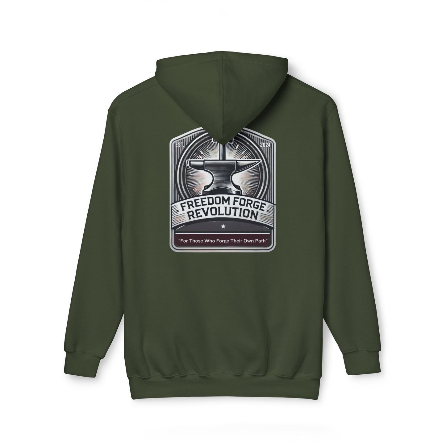 Unisex Hooded Sweatshirt - Freedom Forge Revolution