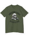 American Made Skull And Cross Plates - Unisex T-Shirt/ Freedom Forge Revolution