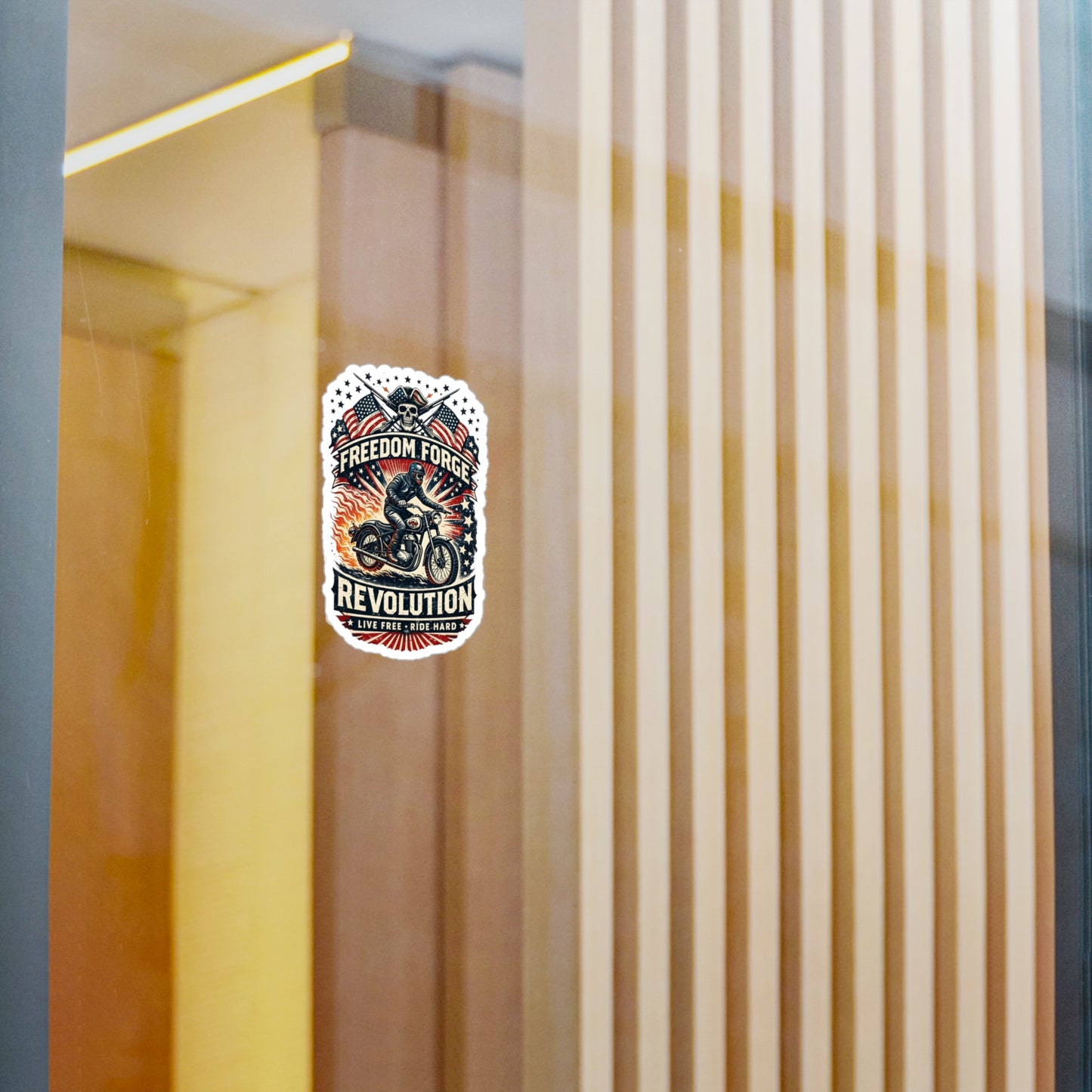 Live Free, Ride Hard Sticker