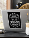 Hammer and Anvil Variant Sticker