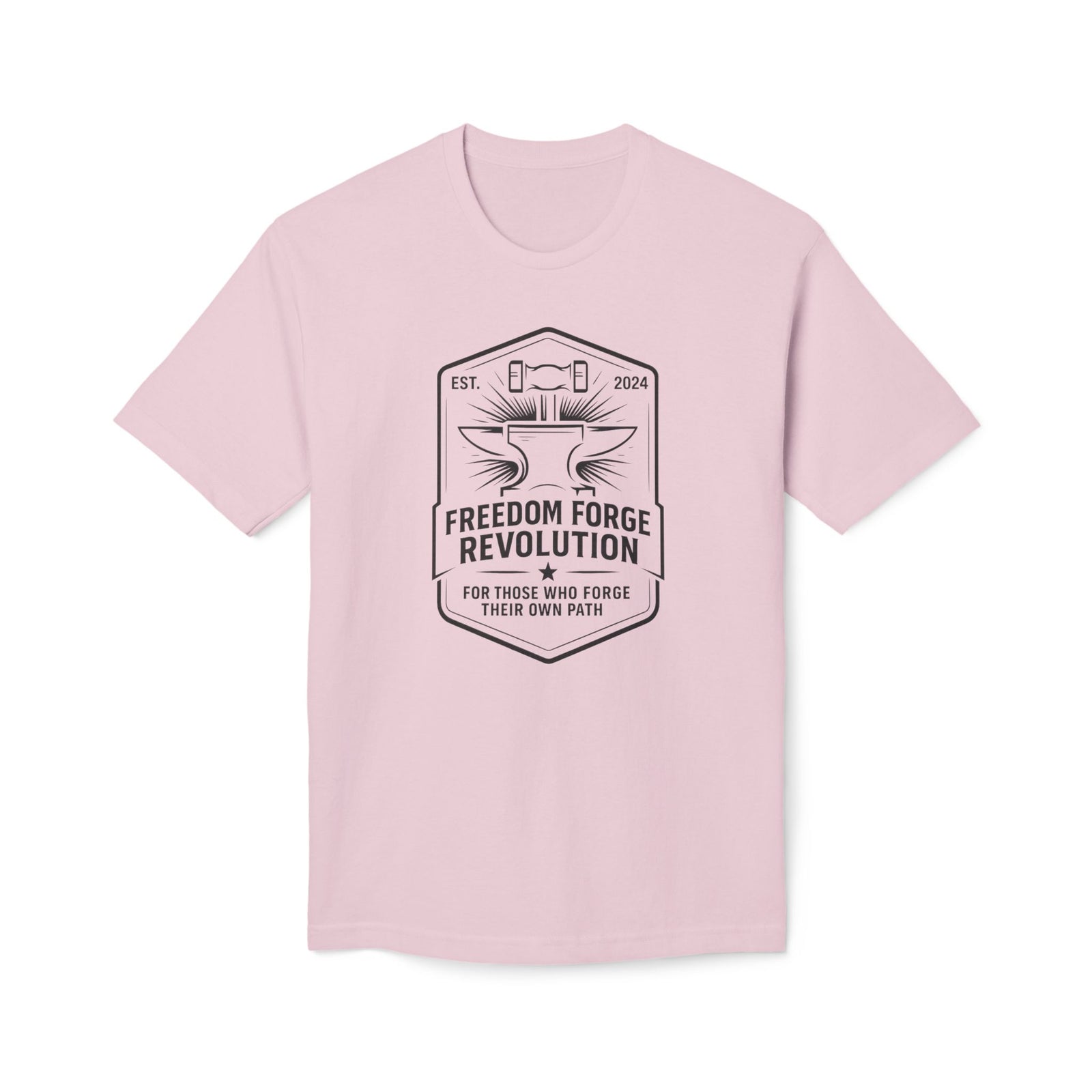 American Made Relaxed Fit Midweight T-shirt - T-Shirt/ Freedom Forge Revolution