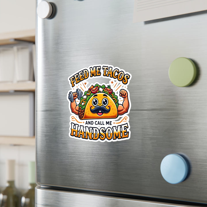 American Made Tacos And Handsome Sticker - Swag/ Freedom Forge Revolution