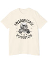 American Made Skull And Cross Plates - Unisex T-Shirt/ Freedom Forge Revolution