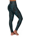 American Made Motivational High Waisted Yoga Leggings for Fitness Enthusiasts - Leggins/ Freedom Forge Revolution