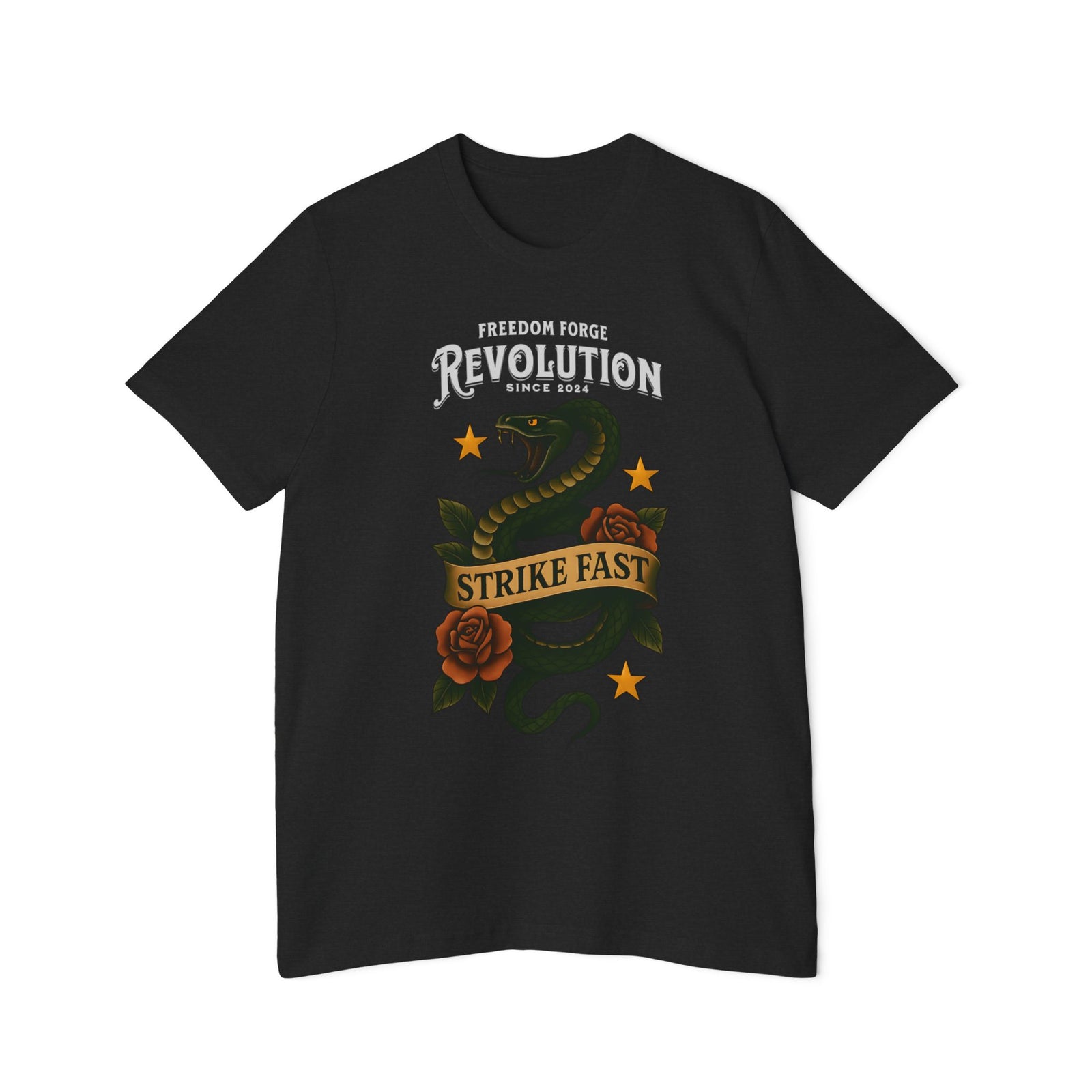 American Made Strike Fast - Unisex T-Shirt/ Freedom Forge Revolution