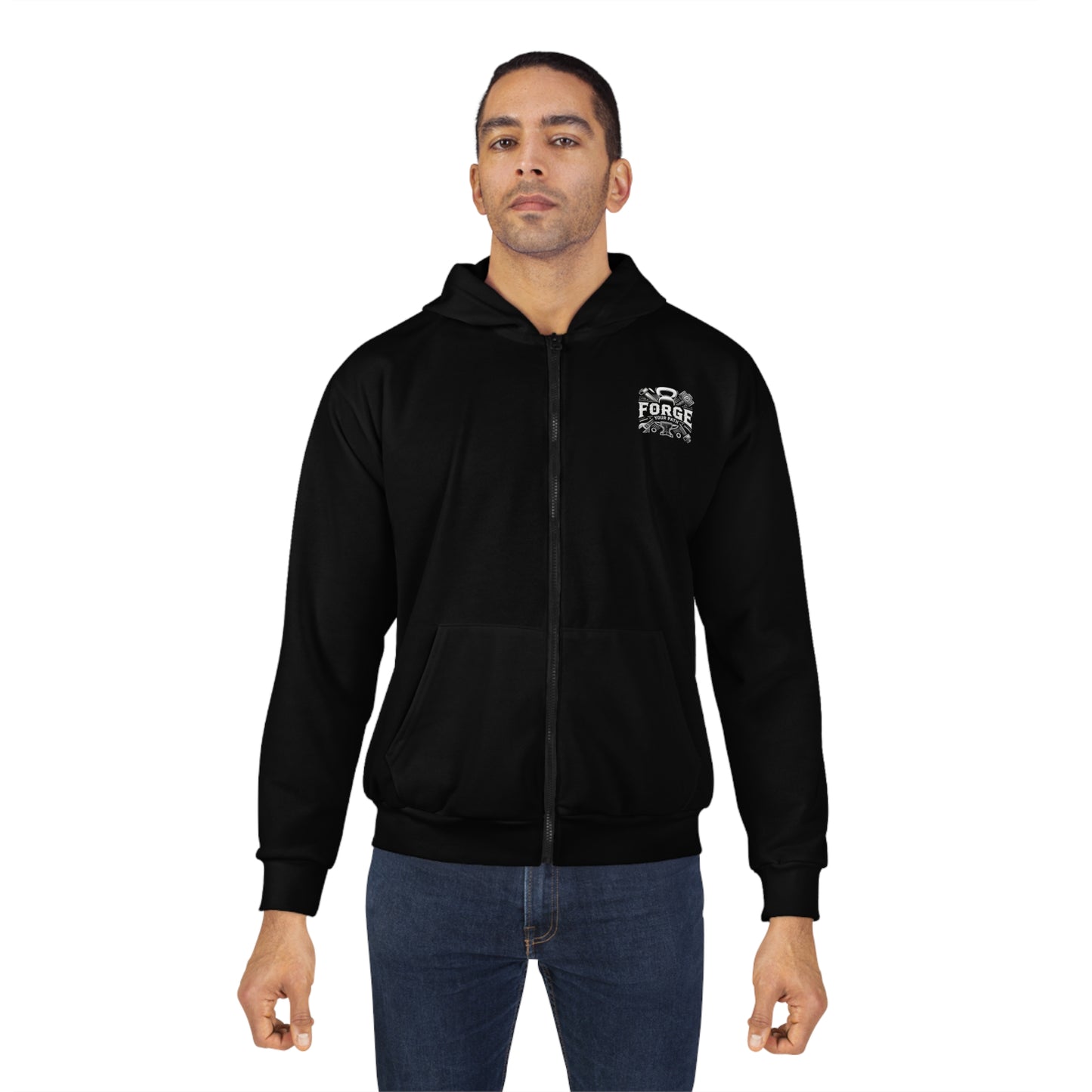 Unisex Zip Hoodie - Freedom Forge Revolution