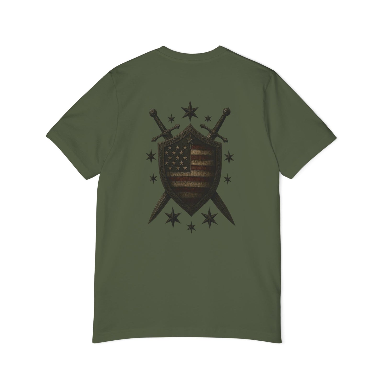 American Made Coat of Arms - Unisex T-Shirt/ Freedom Forge Revolution