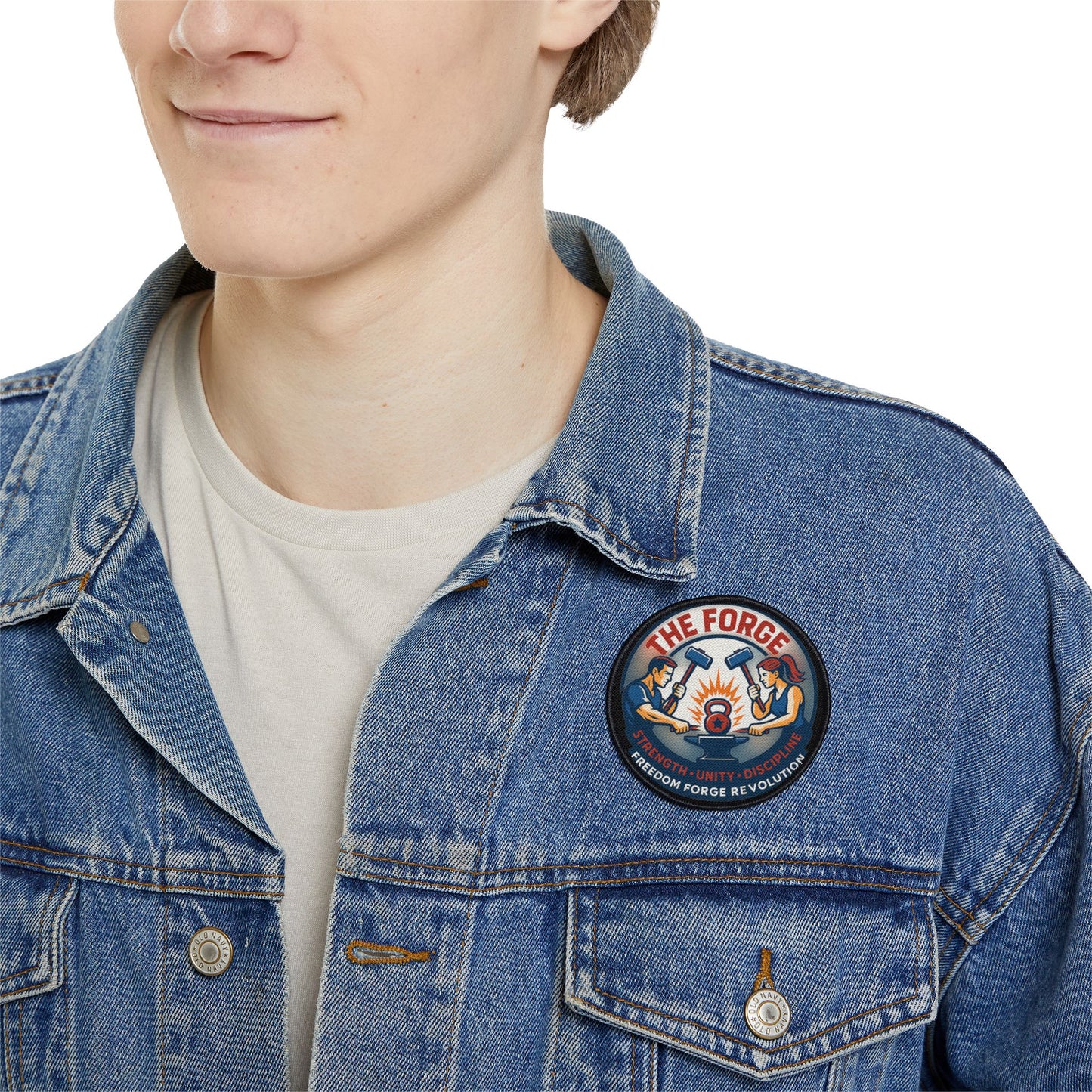 The Forge Iron-On Patch