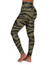 American Made Tiger Camo High Waisted Yoga Leggings - All Over Prints/ Freedom Forge Revolution