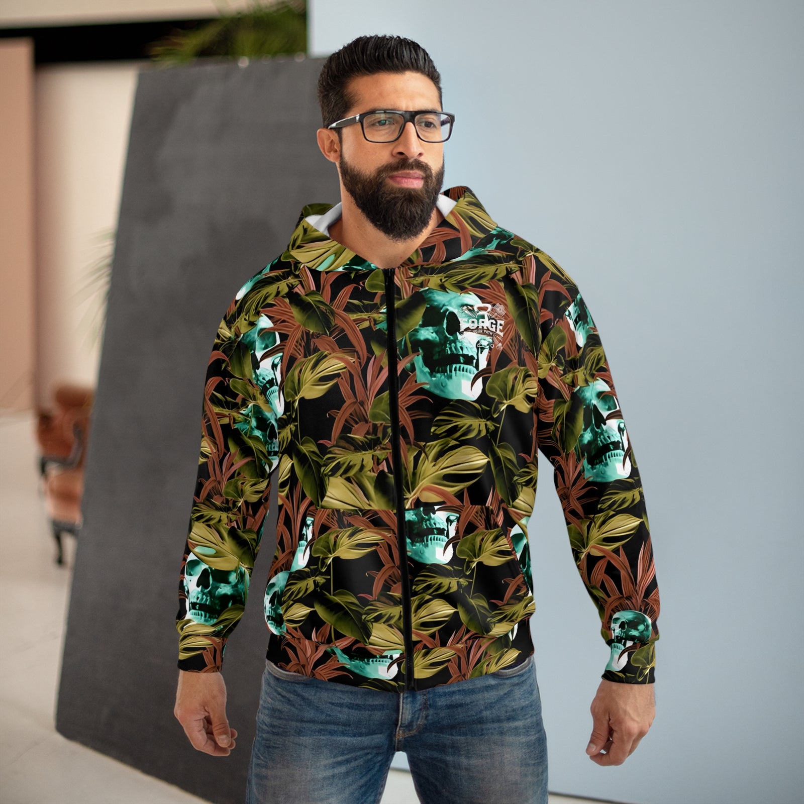 American Made Unisex Zip Hoodie - Freedom Forge Revolution - Hoodies and Pullovers/ Freedom Forge Revolution
