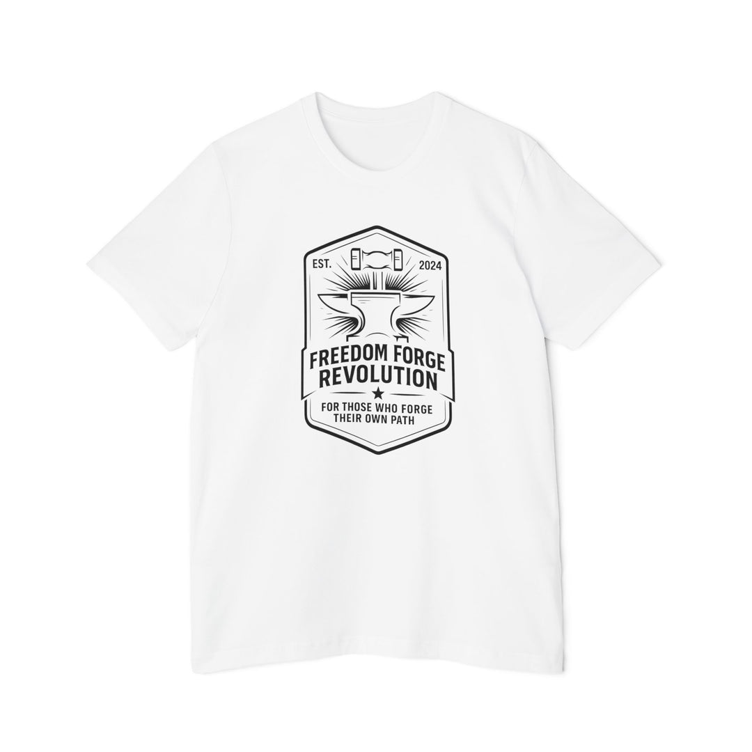 American Made Hammer and Anvil Variant - Unisex T-Shirt/ Freedom Forge Revolution