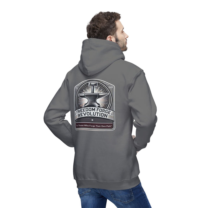 American Made Unisex Hooded Sweatshirt - Freedom Forge Revolution - Hoodies and Pullovers/ Freedom Forge Revolution