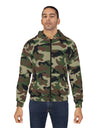 American Made Camo Unisex Zip Hoodie - All Over Prints/ Freedom Forge Revolution