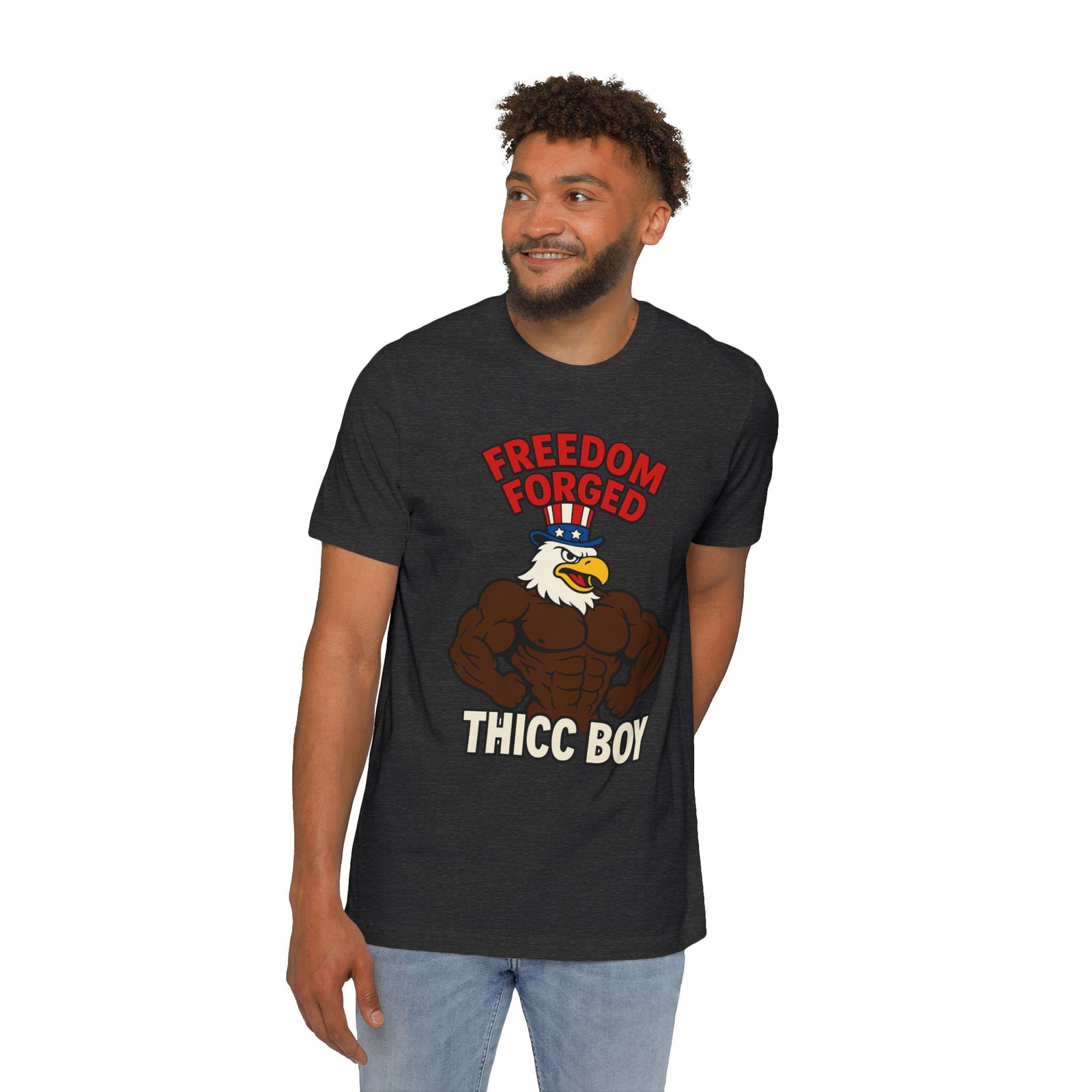 Freedom Forged Thicc Boy T-Shirt