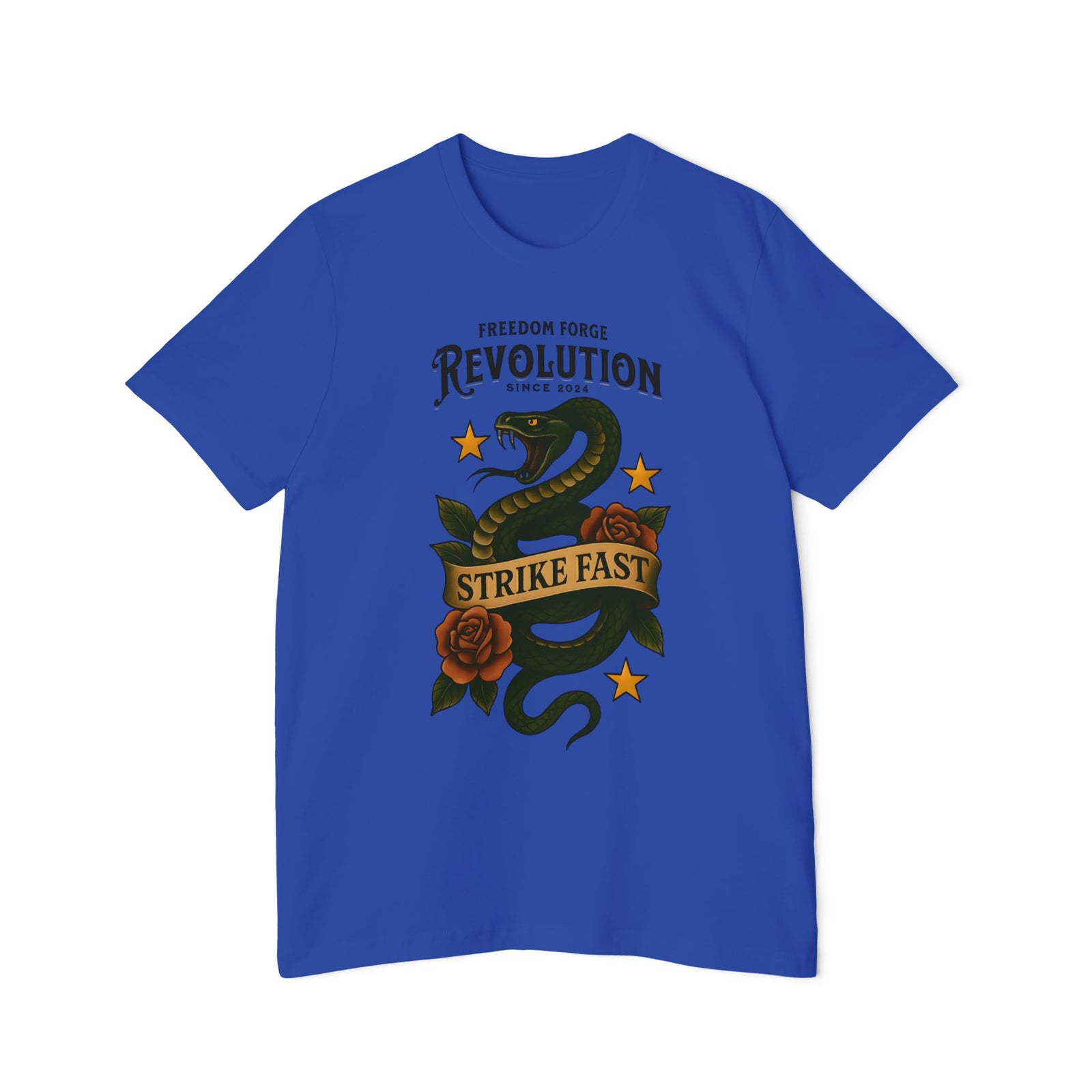 American Made Strike Fast - Unisex T-Shirt/ Freedom Forge Revolution