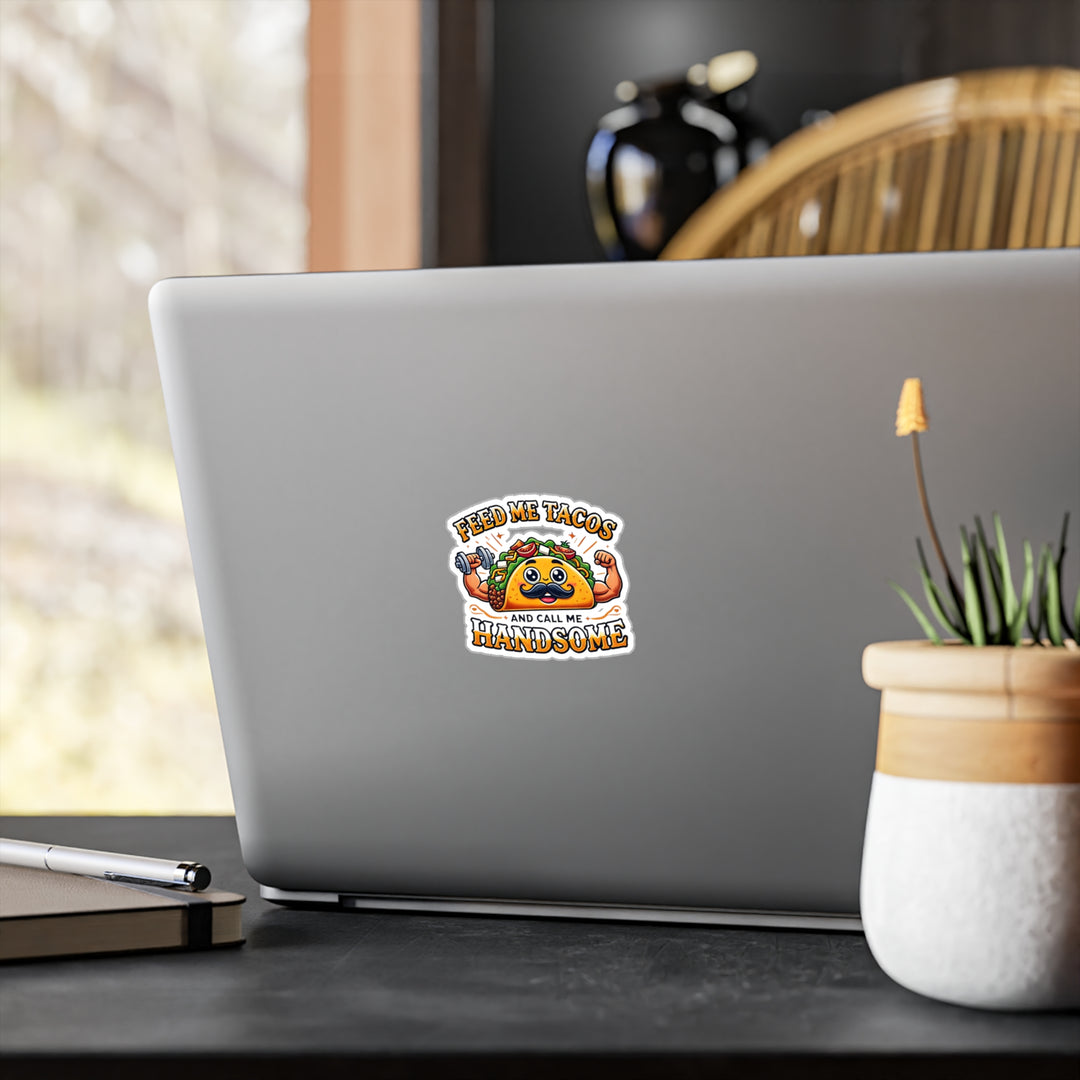 American Made Tacos And Handsome Sticker - Swag/ Freedom Forge Revolution