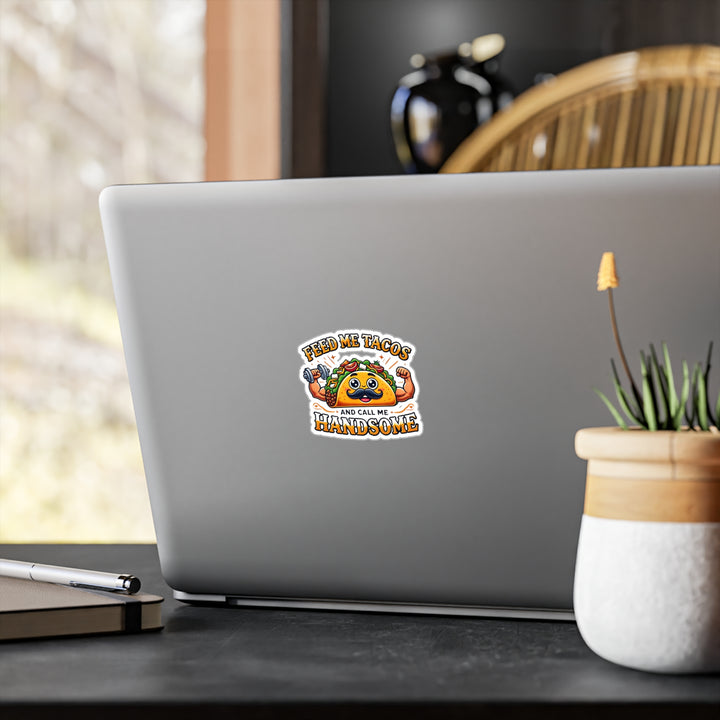 American Made Tacos And Handsome Sticker - Swag/ Freedom Forge Revolution