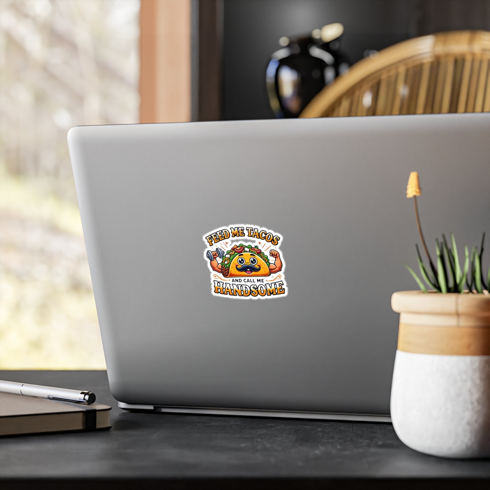 American Made Tacos And Handsome Sticker - Swag/ Freedom Forge Revolution