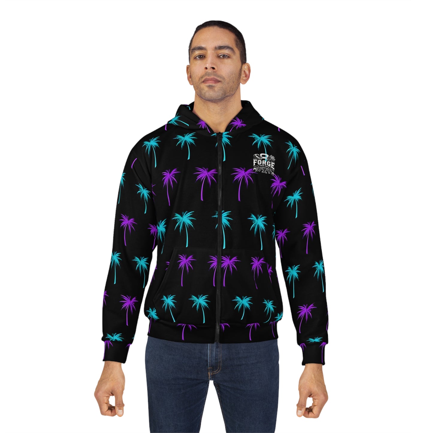 Unisex Zip Hoodie - Freedom Forge Revolution
