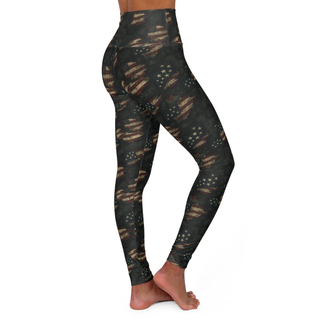 High Waisted Yoga Leggings - Grit And Steel