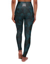 American Made Motivational High Waisted Yoga Leggings for Fitness Enthusiasts - Leggins/ Freedom Forge Revolution