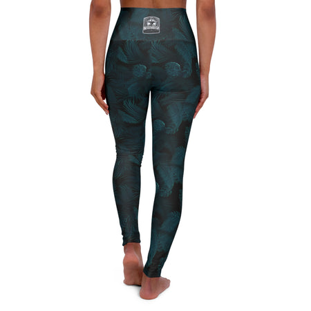 American Made Motivational High Waisted Yoga Leggings for Fitness Enthusiasts - Leggins/ Freedom Forge Revolution