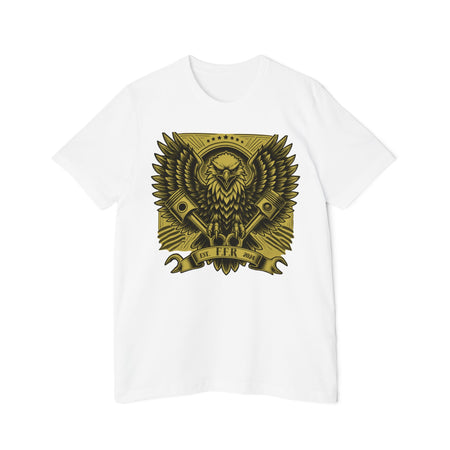 American Made Eagle And Pistons - Unisex T-Shirt/ Freedom Forge Revolution