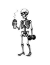 American Made Caffeine And Gainz Sticker - Swag/ Freedom Forge Revolution