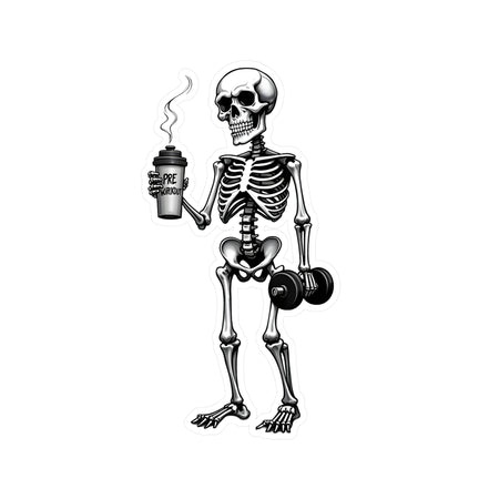 American Made Caffeine And Gainz Sticker - Swag/ Freedom Forge Revolution