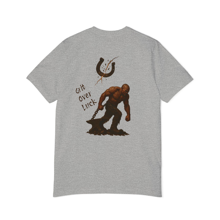 American Made Grit Over Luck - Unisex T-Shirt/ Freedom Forge Revolution