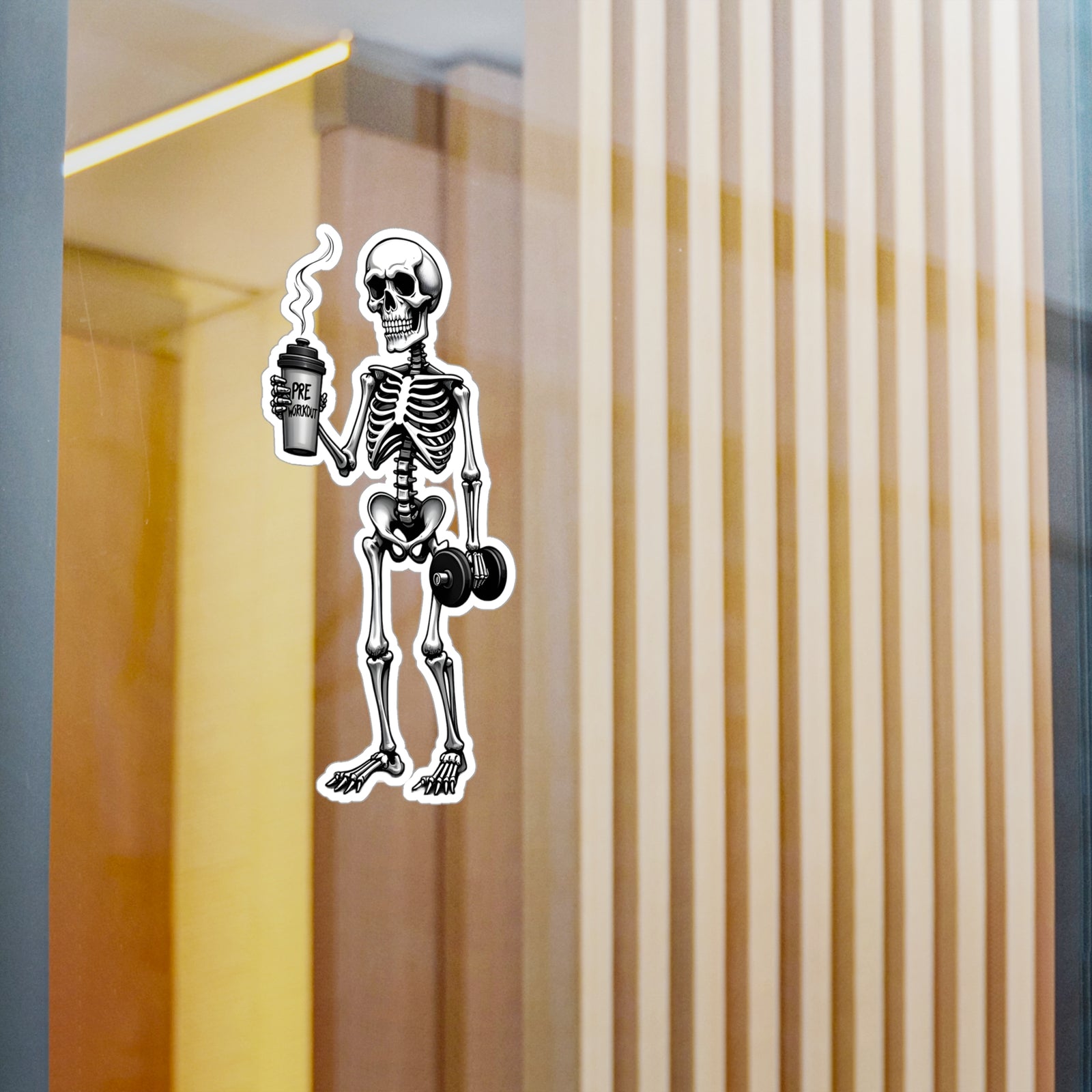 American Made Caffeine And Gainz Sticker - Swag/ Freedom Forge Revolution