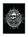 American Made Skull Head And Roses Matte Vertical Poster - Swag/ Freedom Forge Revolution