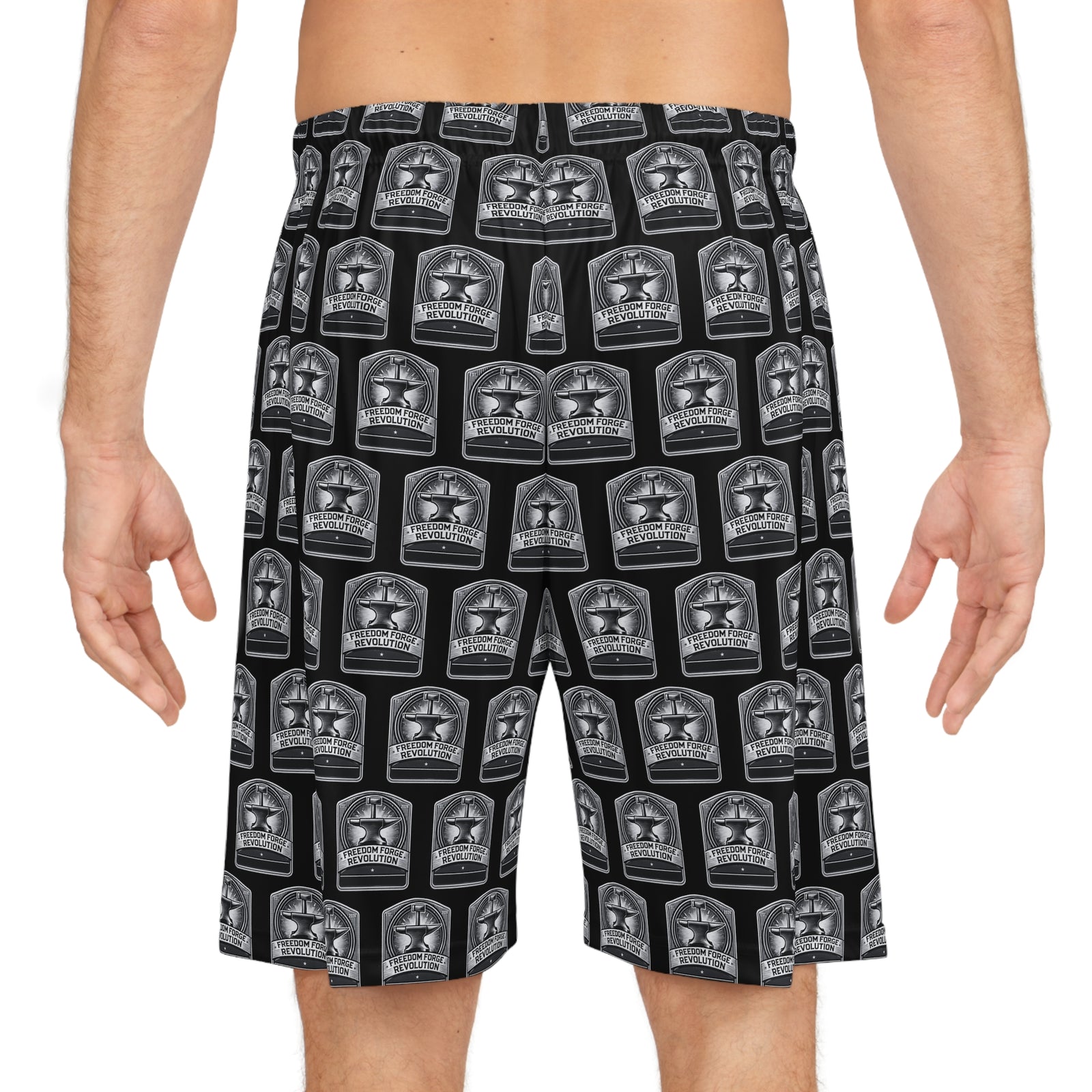 American Made Basketball Shorts - Freedom Forge Revolution - Mens Shorts/ Freedom Forge Revolution