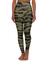American Made Tiger Camo High Waisted Yoga Leggings - All Over Prints/ Freedom Forge Revolution