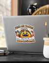 American Made Tacos And Handsome Sticker - Swag/ Freedom Forge Revolution